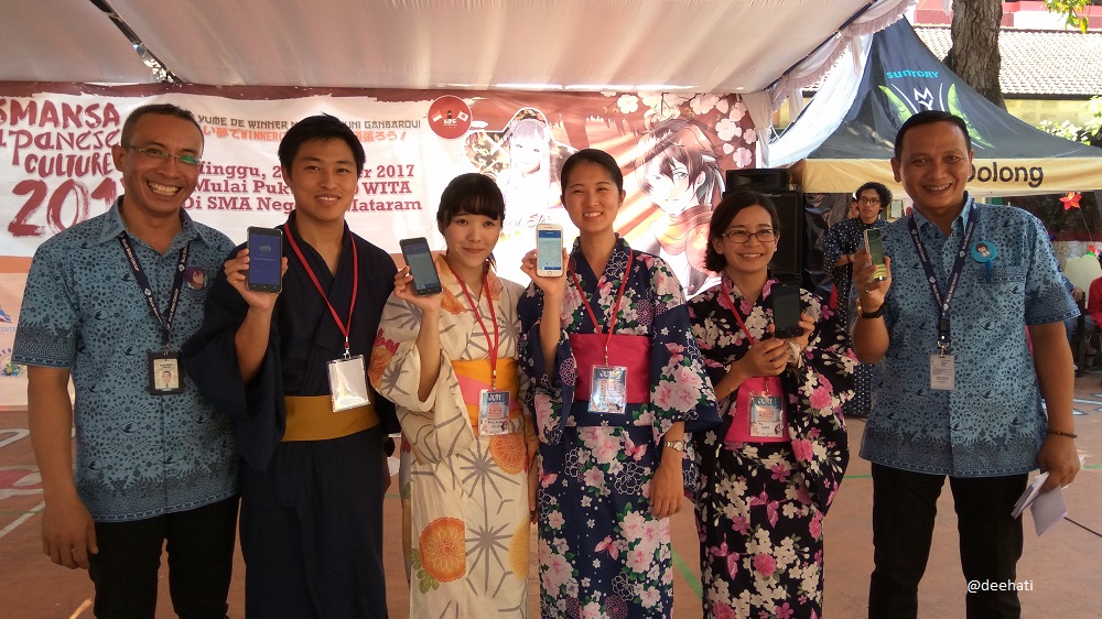 Blue Bird Dukung Pendidikan Di SMANSA Japanese Culture Day